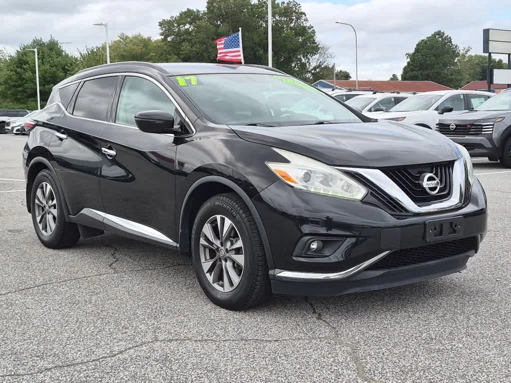 Used 2017 Magnetic Black Metallic Nissan SV image 2