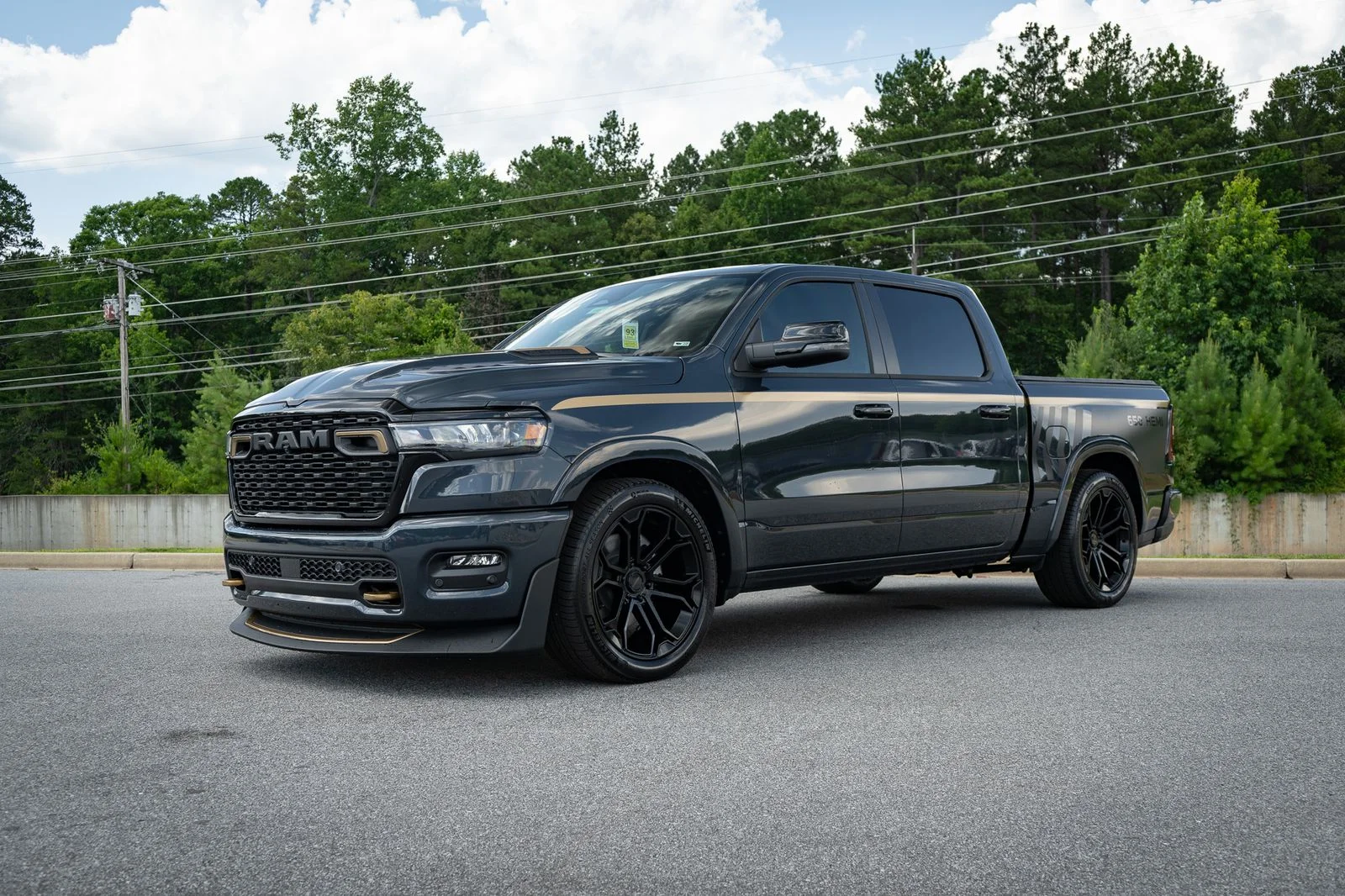 New 2026 Forged Blue Metallic Exterior Paint RAM Big Horn/Lone Star image 13