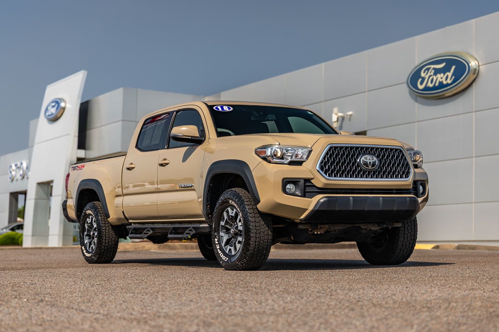 Used 2018 Super Black Toyota TRD Off-Road image 1