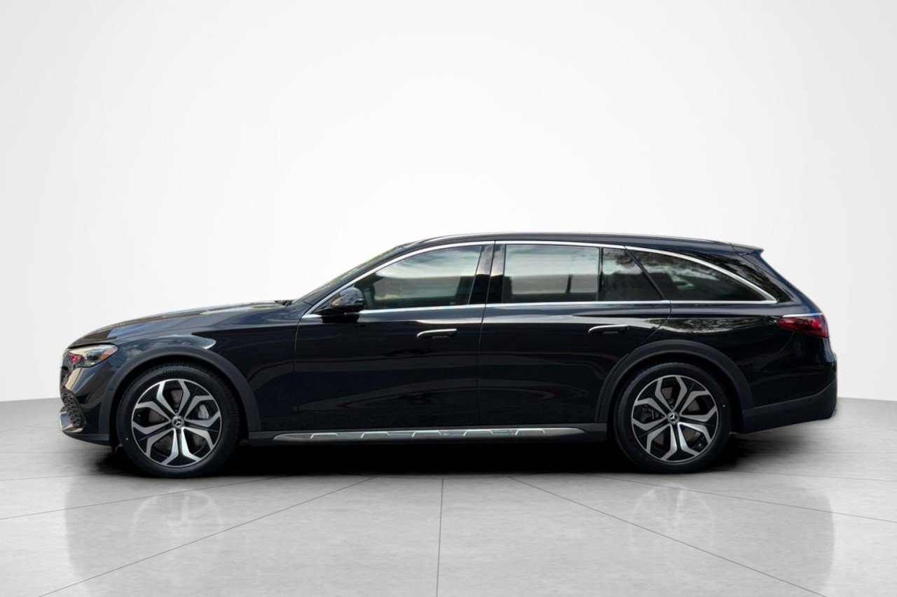 New 2026 Obsidian Black Metallic Mercedes-Benz E 450 4MATIC® All-Terrain Wagon image 2