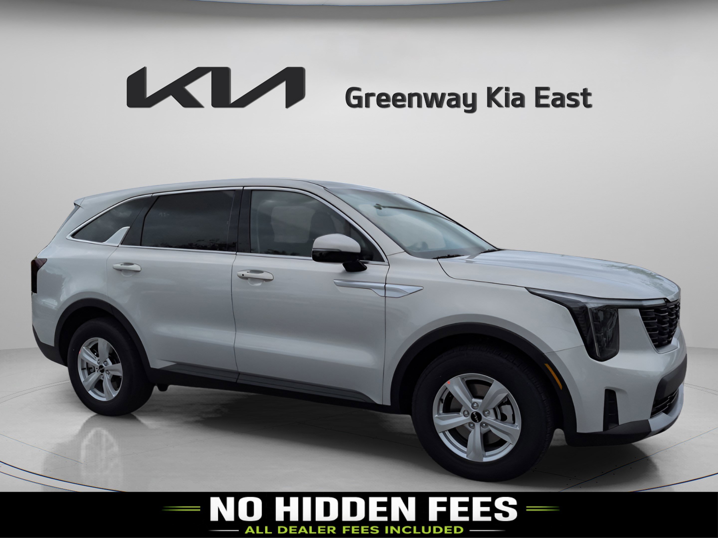 New 2026 Ivory Silver Kia LX image 1