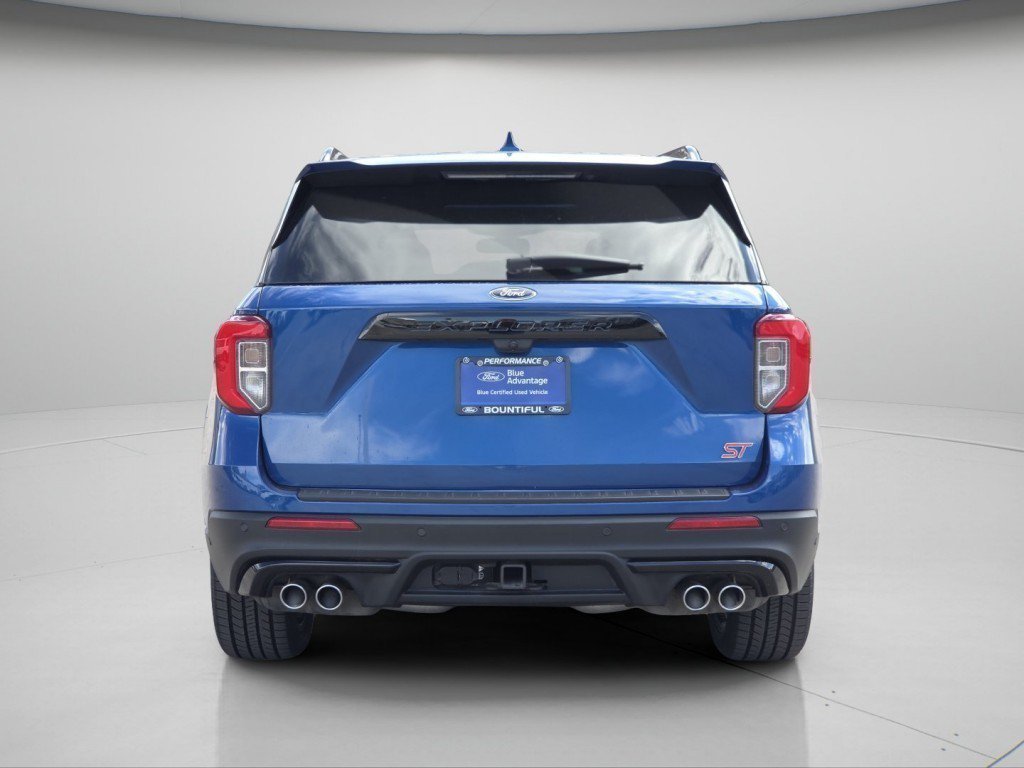Certified Used 2020 Blue Metallic Ford ST image 29