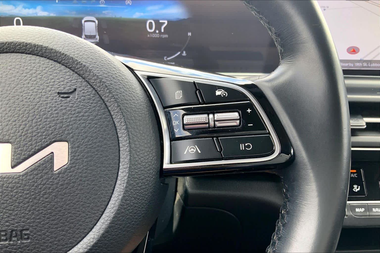 Used 2024 Pluton Blue/Black Roof Kia S image 25