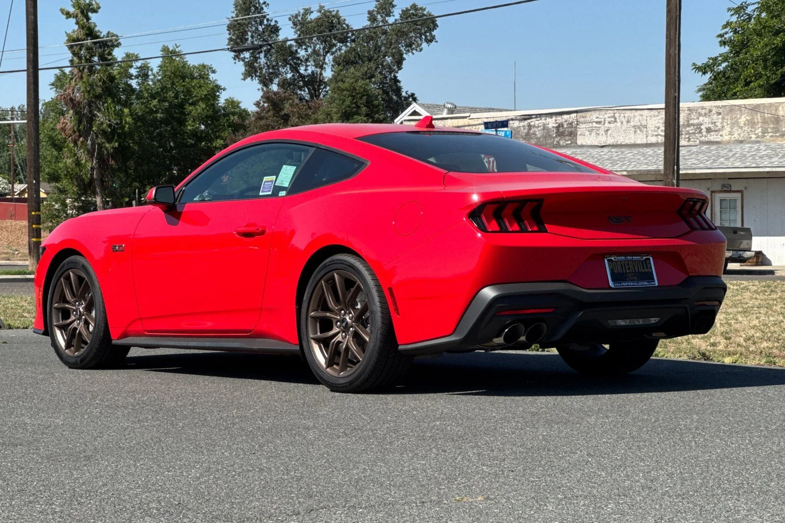 New 2026 Race Red Ford GT Premium Fastback image 7
