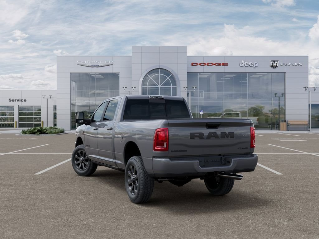 New 2026 Ceramic Gray Clear-Coat Exterior Paint RAM Laramie image 3