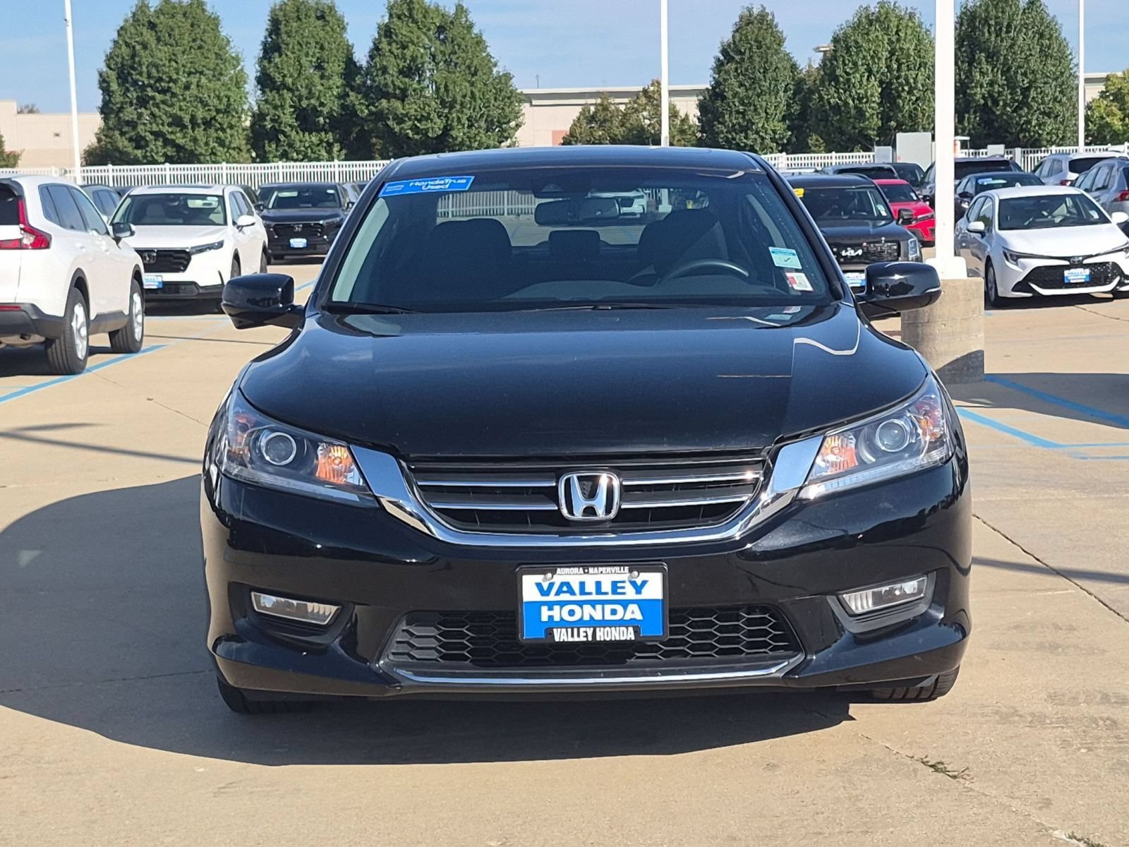 Used 2013 Crystal Black Pearl Honda EX-L Sedan image 3