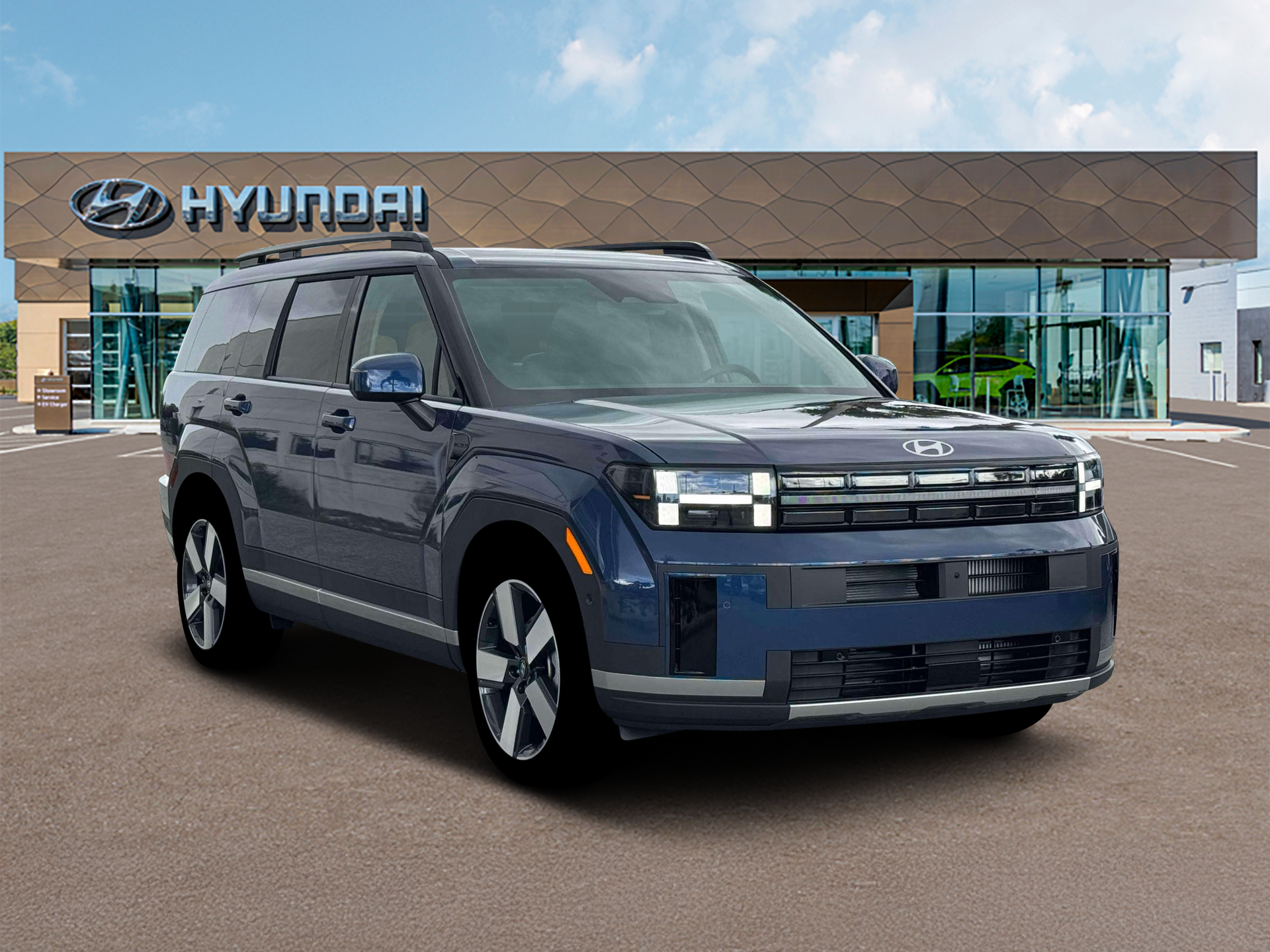 New 2026 Atlantis Blue Hyundai Limited AWD image 11