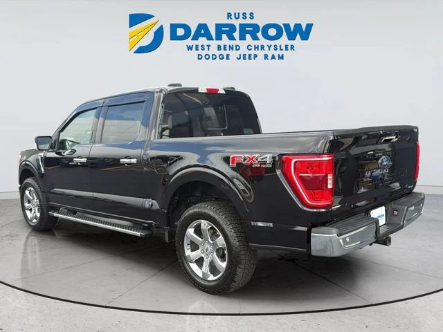 Used 2022 Black Ford XLT image 3