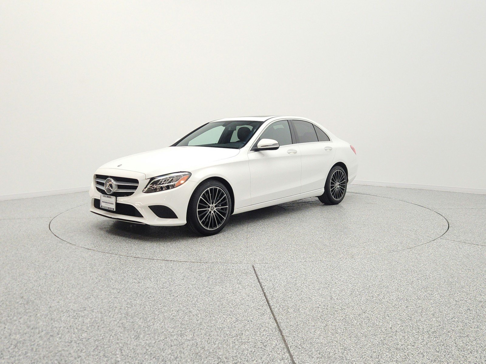 Certified Used 2021 Polar White Mercedes-Benz C 300 Sedan image 1