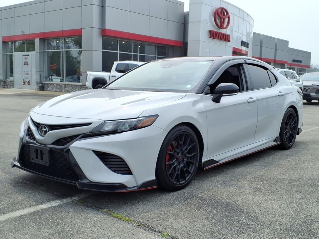 Used 2021 Ice Edge/Midnight Black Metallic Toyota TRD V6 image 9