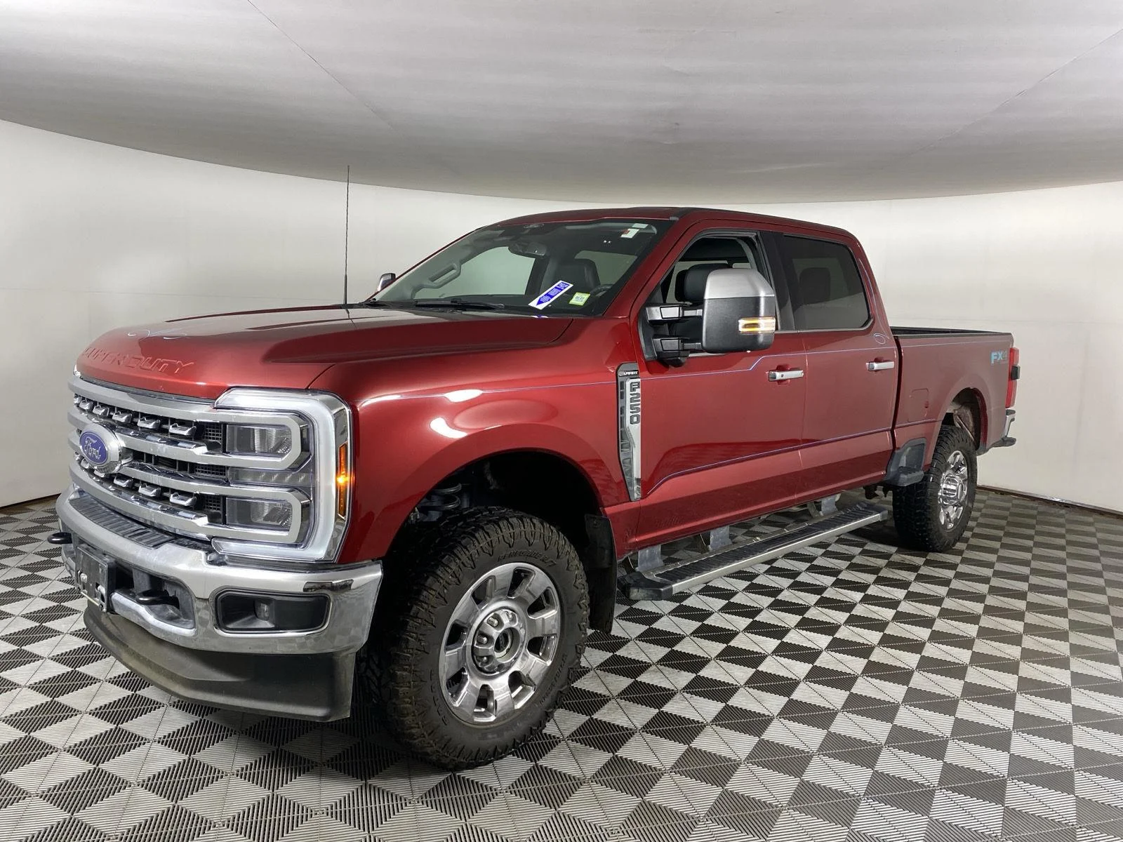 Used 2026 Ruby Red Metallic Tinted Clearcoat Ford Lariat image 3