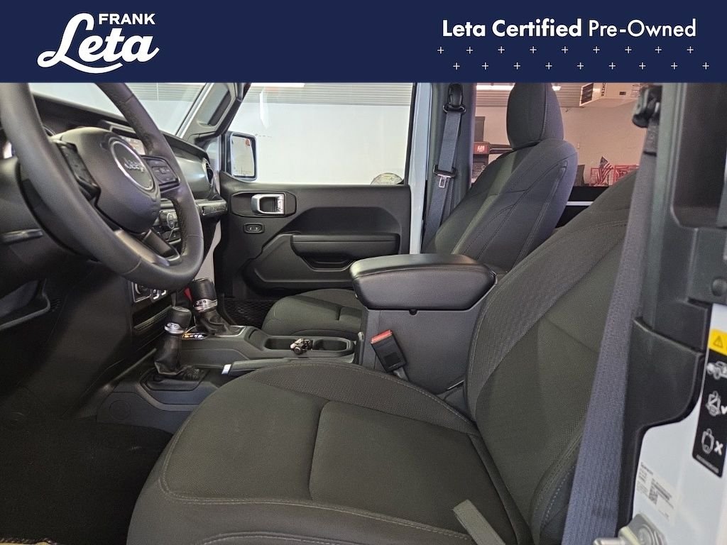 Used 2023 Bright White Clearcoat Jeep  image 14