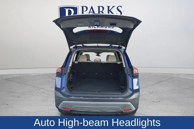 Certified Used 2021 Blue Nissan SV image 19