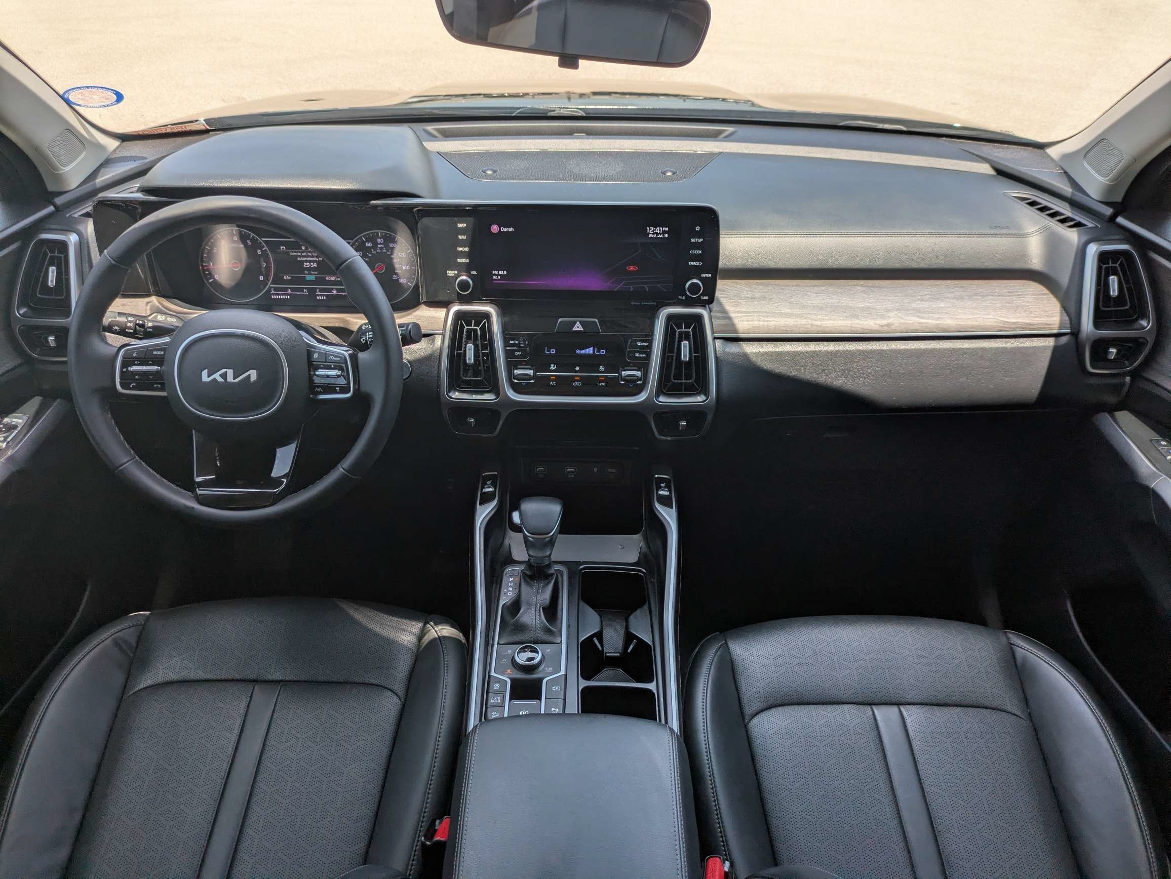 Certified Used 2022 Ebony Black Kia X-Line EX image 17