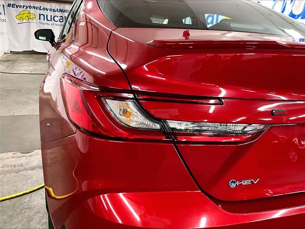 Used 2025 Red Toyota SE image 32