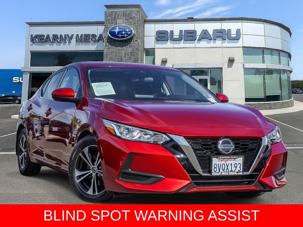 Used 2021 Red Nissan SV image 1