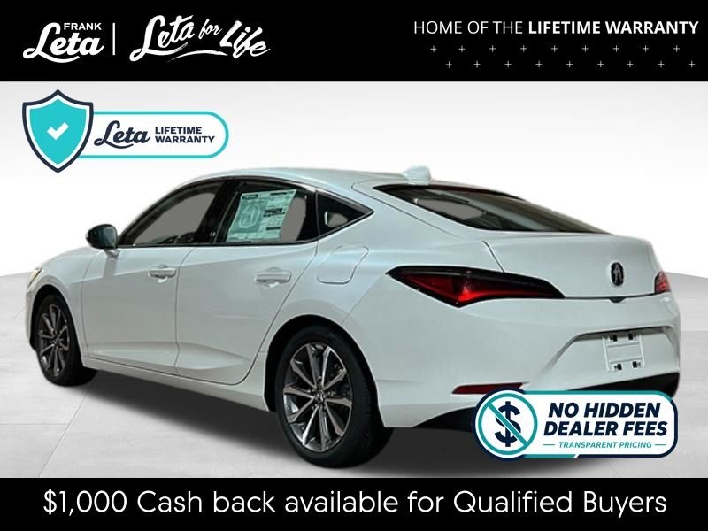 New 2026 White Black Acura  image 3