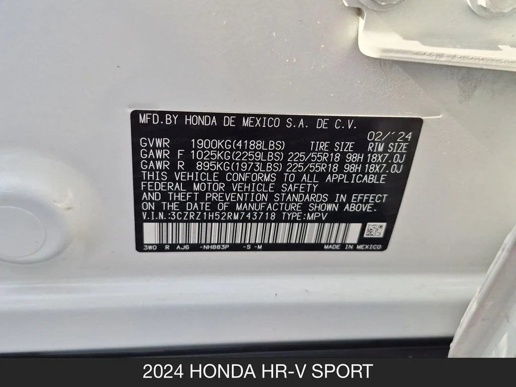 Used 2024 White Honda Sport image 24