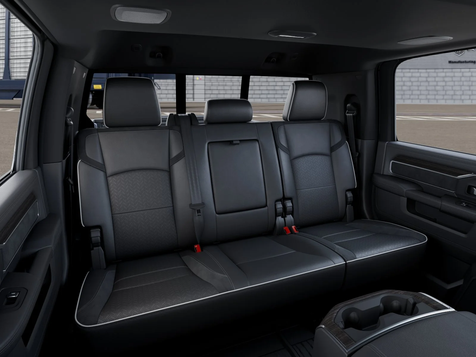 New 2026 Ceramic Gray Clear-Coat Exterior Paint RAM Laramie image 41