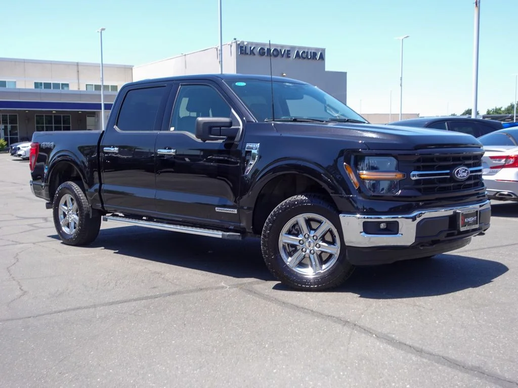 Used 2024 Agate Black Metallic Ford XLT image 5