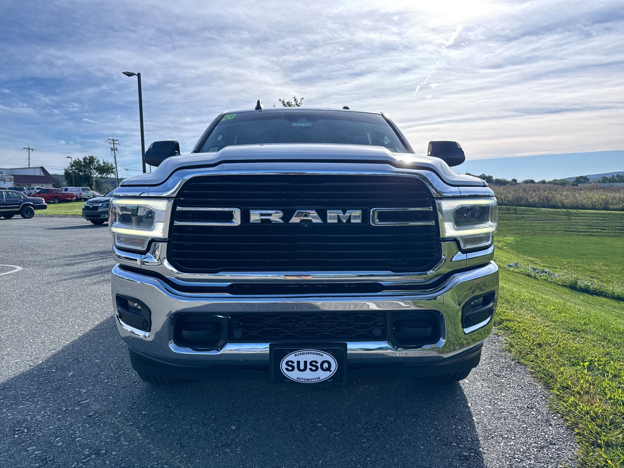 Used 2020 Bright White Clearcoat Ram Big Horn image 2