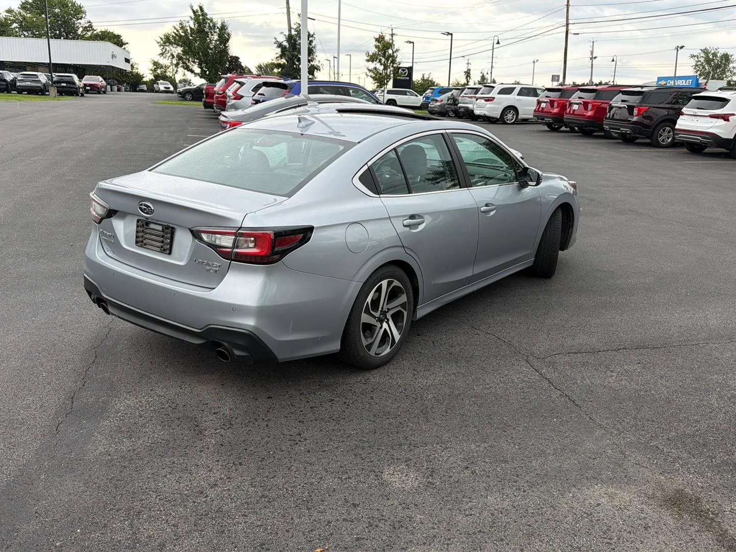 Used 2020 Ice Silver Metallic Subaru Limited XT image 7