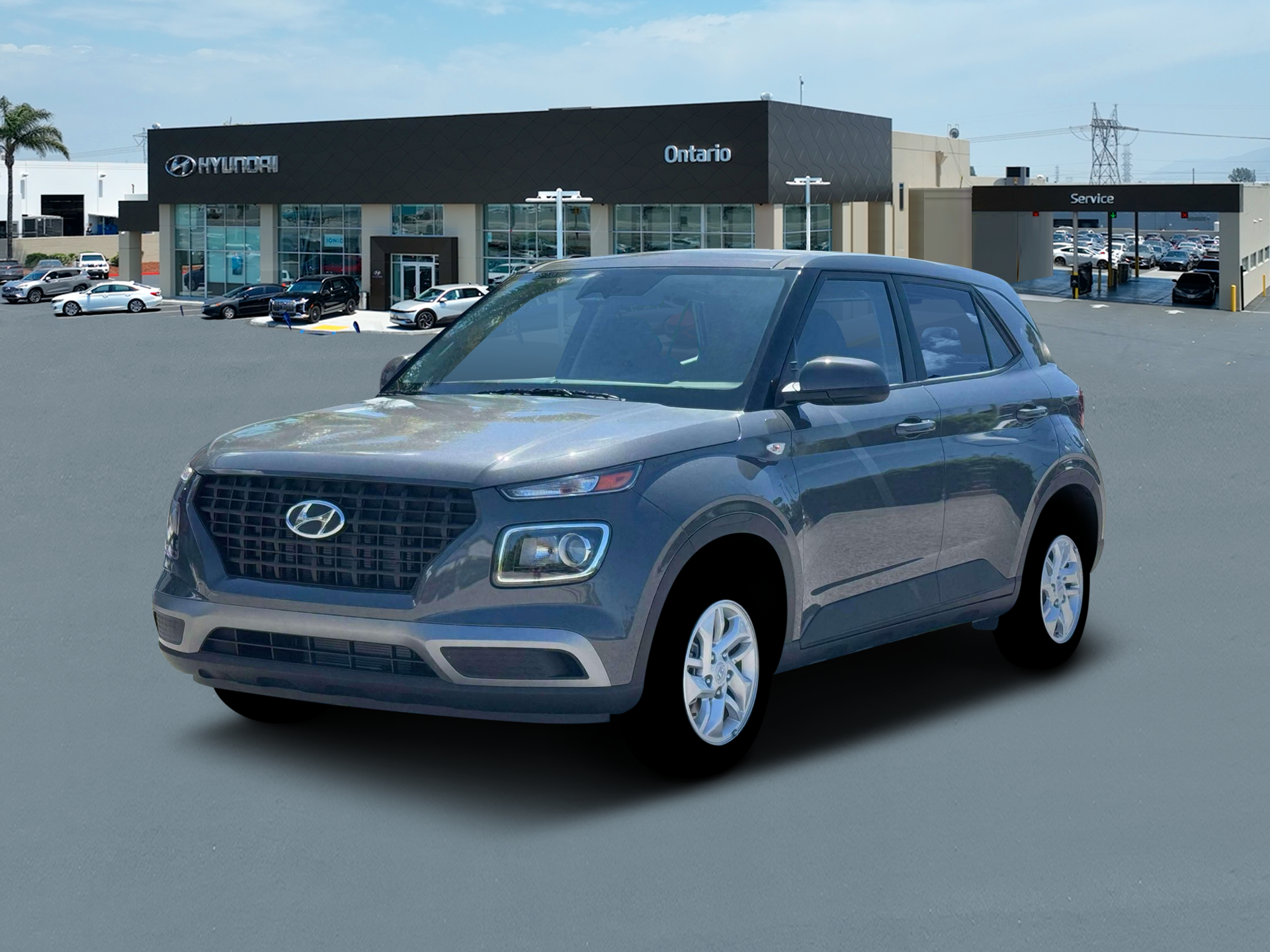 New 2026 Gray Hyundai SE image 1