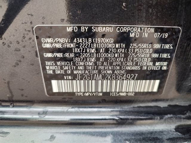 Used 2019 Gray Subaru 2.0i Limited image 33