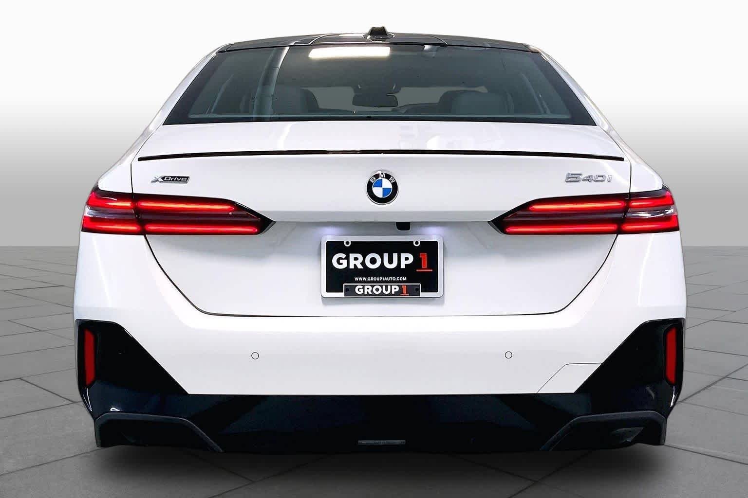 Certified Used 2024 Alpine White BMW 540i xDrive image 4