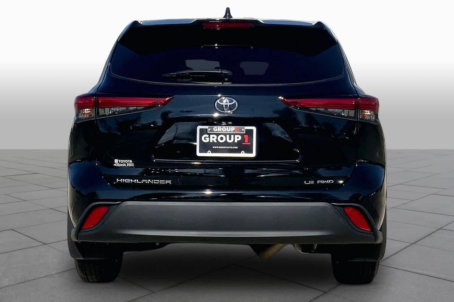 Used 2023 Midnight Black Metallic Toyota LE image 8