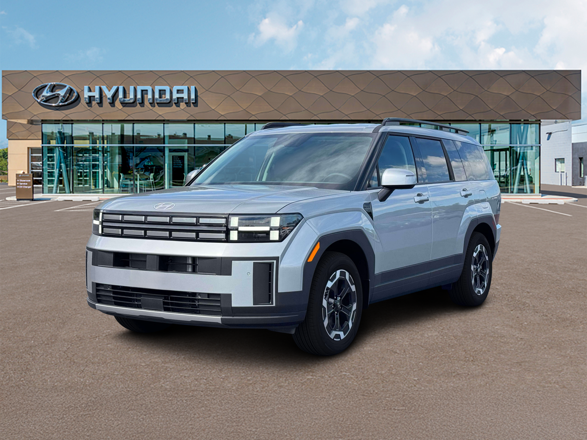 New 2027 Silver Hyundai SEL AWD image 1