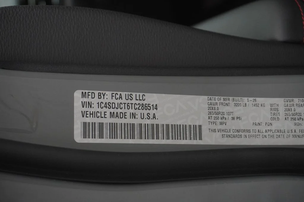 New 2026 Destroyer Gray Clear-Coat Exterior Paint Dodge GT Plus HEMI V8 image 41