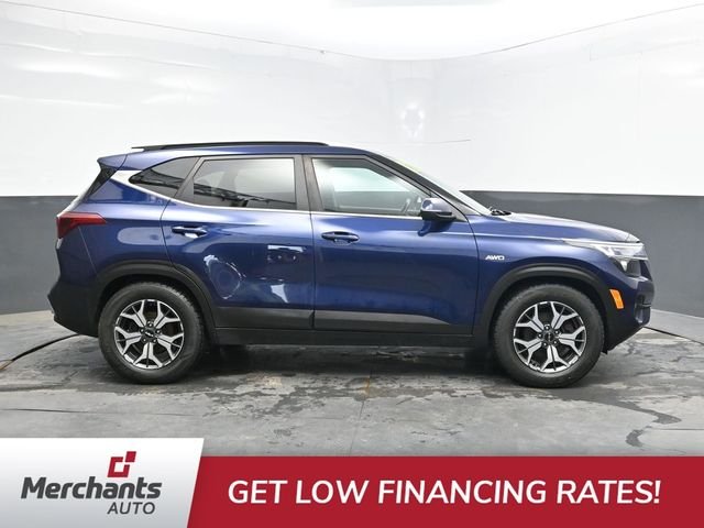 Used 2022 Blue Kia EX image 9