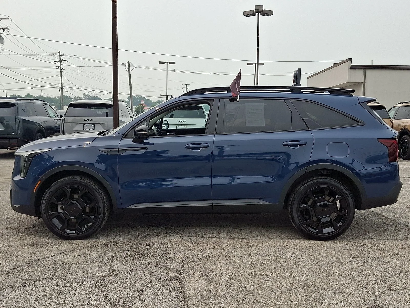 Certified Used 2025 Black Kia X-Line EX image 5