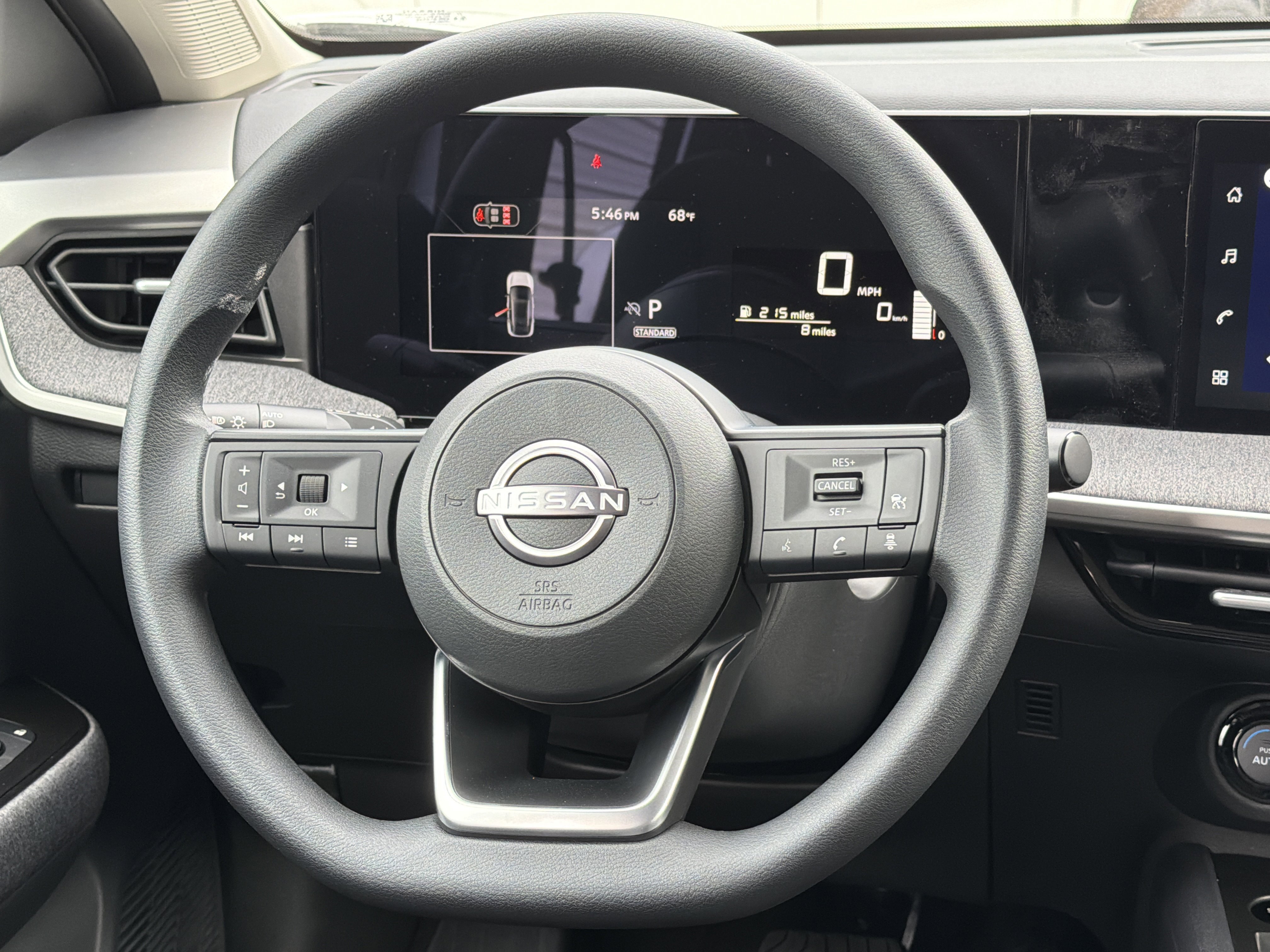 New 2026 Aspen White Tricoat/Super Black Nissan SV image 24