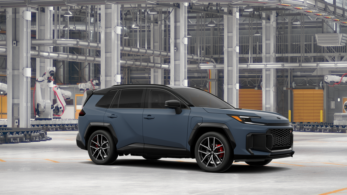 New 2026 Storm Cloud with Midnight Black Metallic roof Toyota GR SPORT image 14