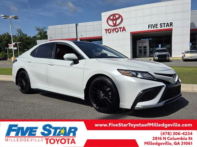 Used 2023 Beige Toyota XSE image 1