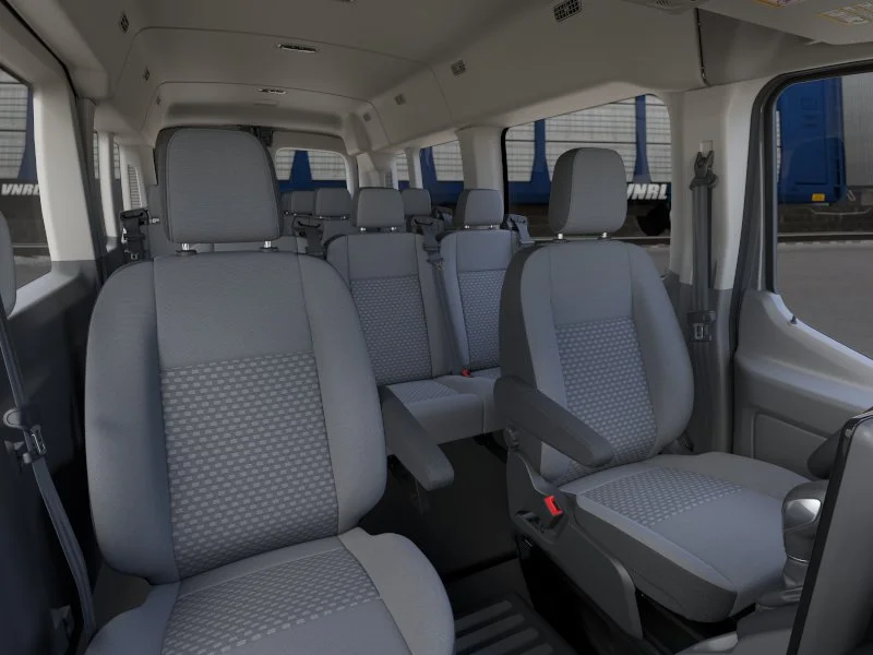 New 2026 Agate Black Metallic Ford Passenger Van XLT image 10