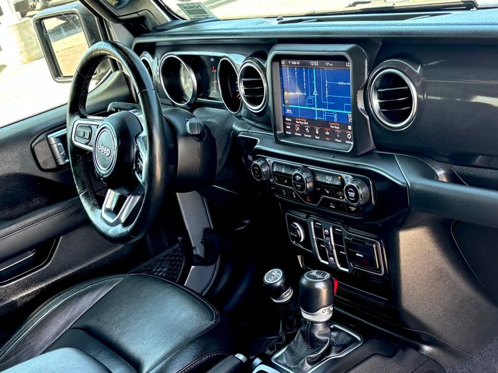 Used 2021 Billet Silver Metallic Clear Coat Jeep Sahara Altitude image 25