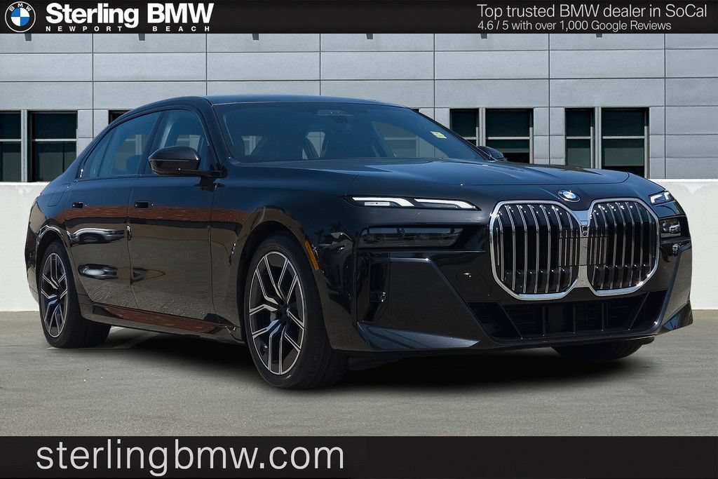 Used 2024 Black Sapphire Metallic BMW 760i xDrive image 1
