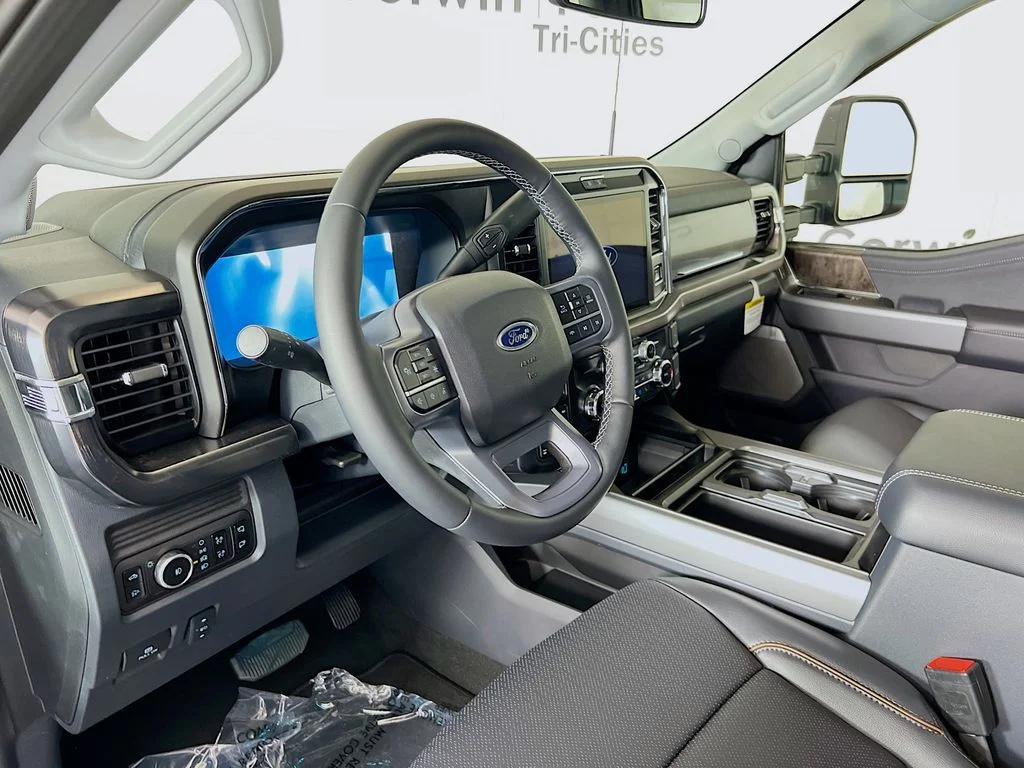 New 2026 Carbonized Gray Metallic Ford Lariat image 3
