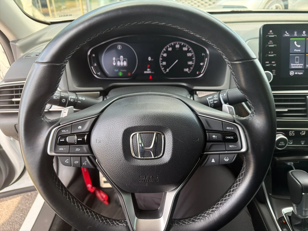 Used 2022 Platinum White Pearl Honda Sport SE image 6