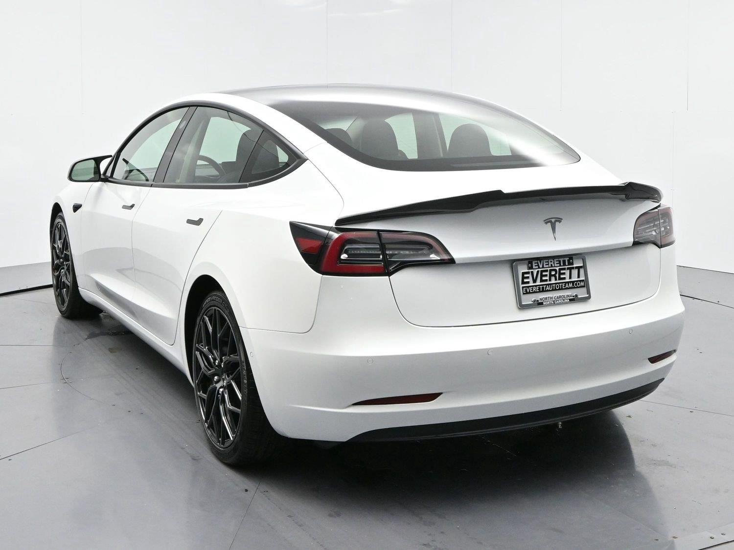 Used 2021 Pearl White Multi-coat Tesla Standard Range Plus image 6