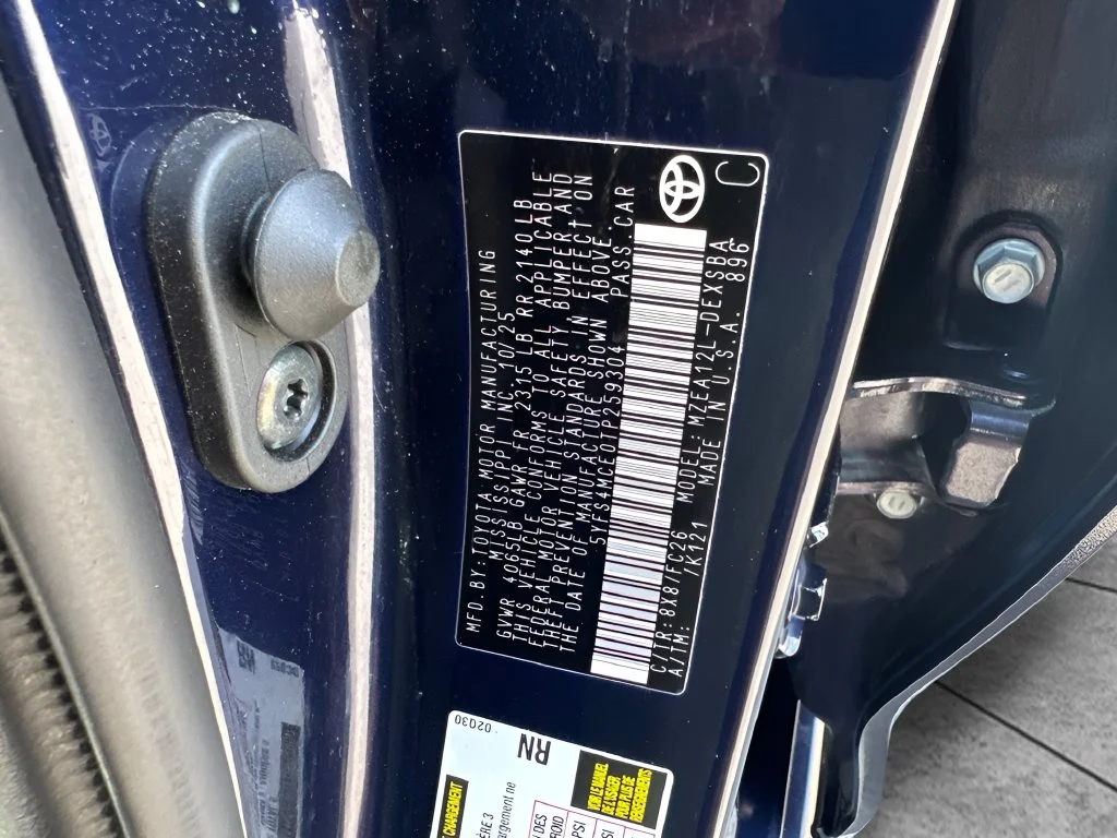 Used 2026 Blue Toyota SE image 28