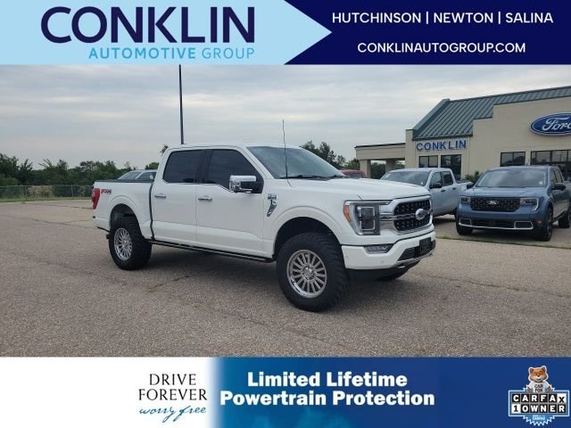 Used 2023 White Ford Platinum image 1