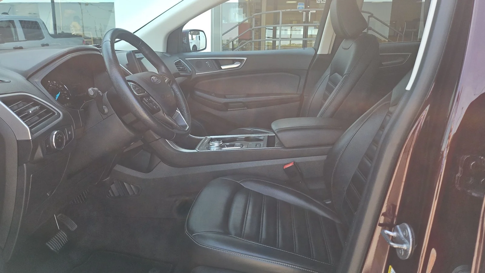 Used 2024 Red Ford 2024 FORD EDGE SEL 4DR SUV 112.2 WB AWD image 10