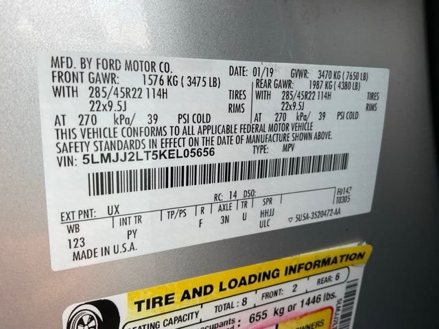 Used 2019 Ingot Silver Metallic Lincoln Reserve image 51