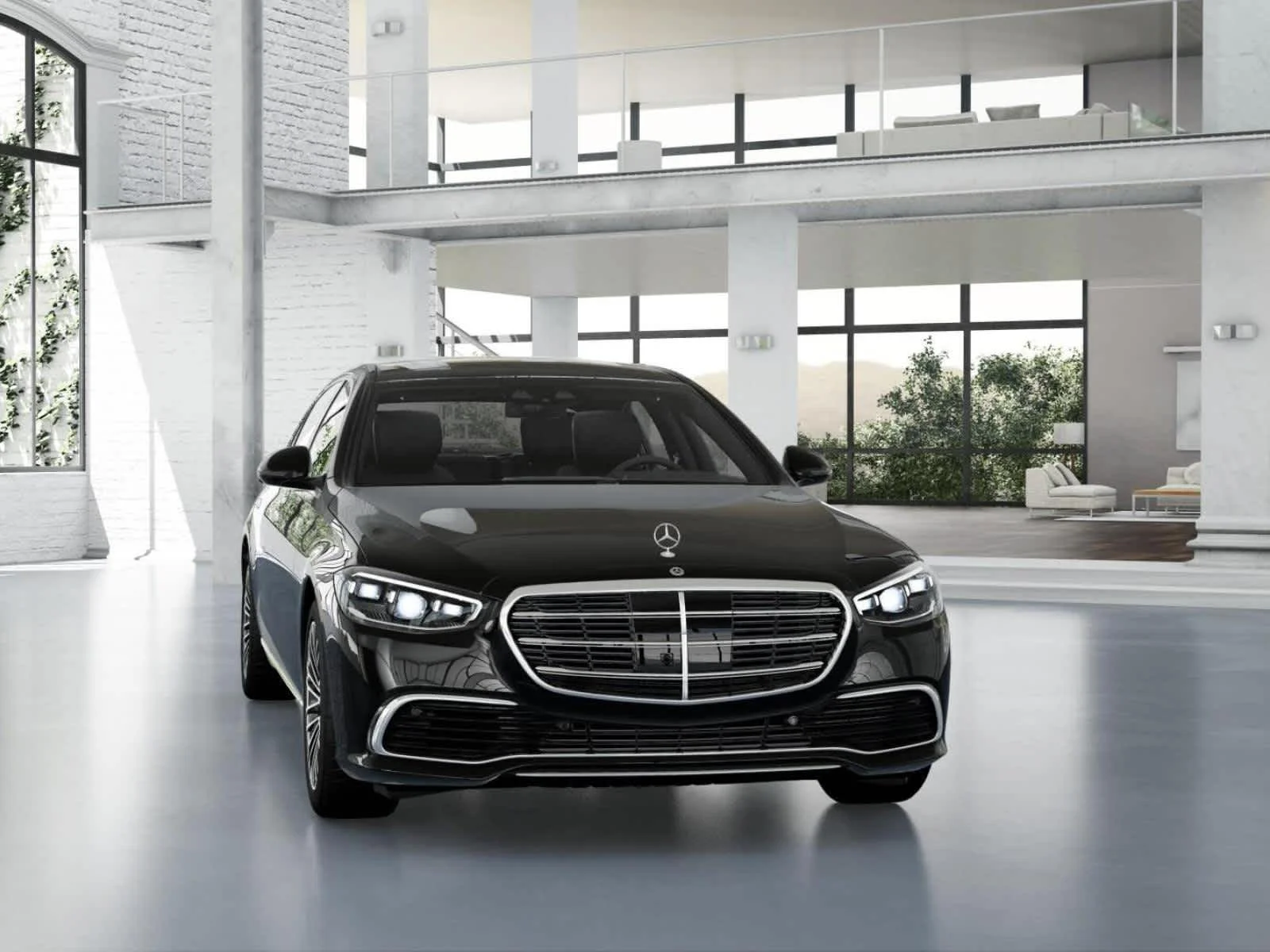 New 2026 Obsidian Black Metallic Mercedes-Benz S 580 image 7
