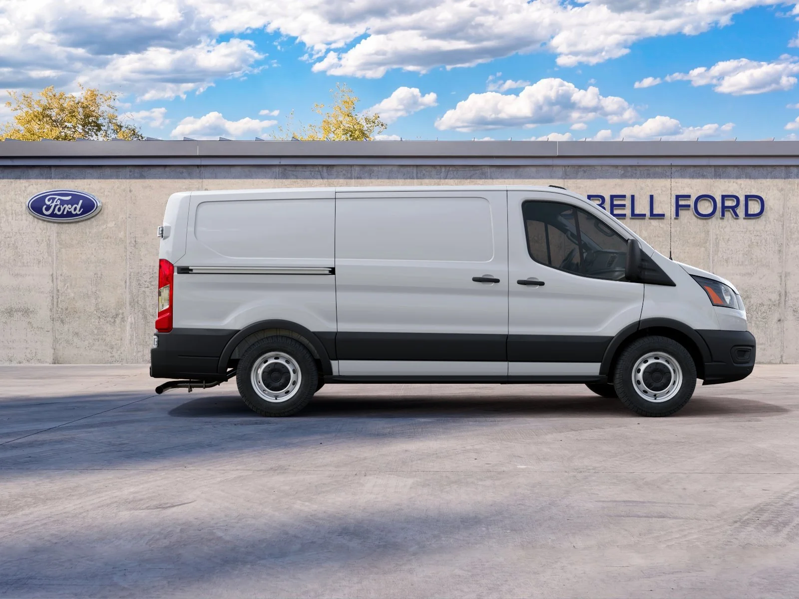New 2027 Oxford White Ford Cargo Van image 5