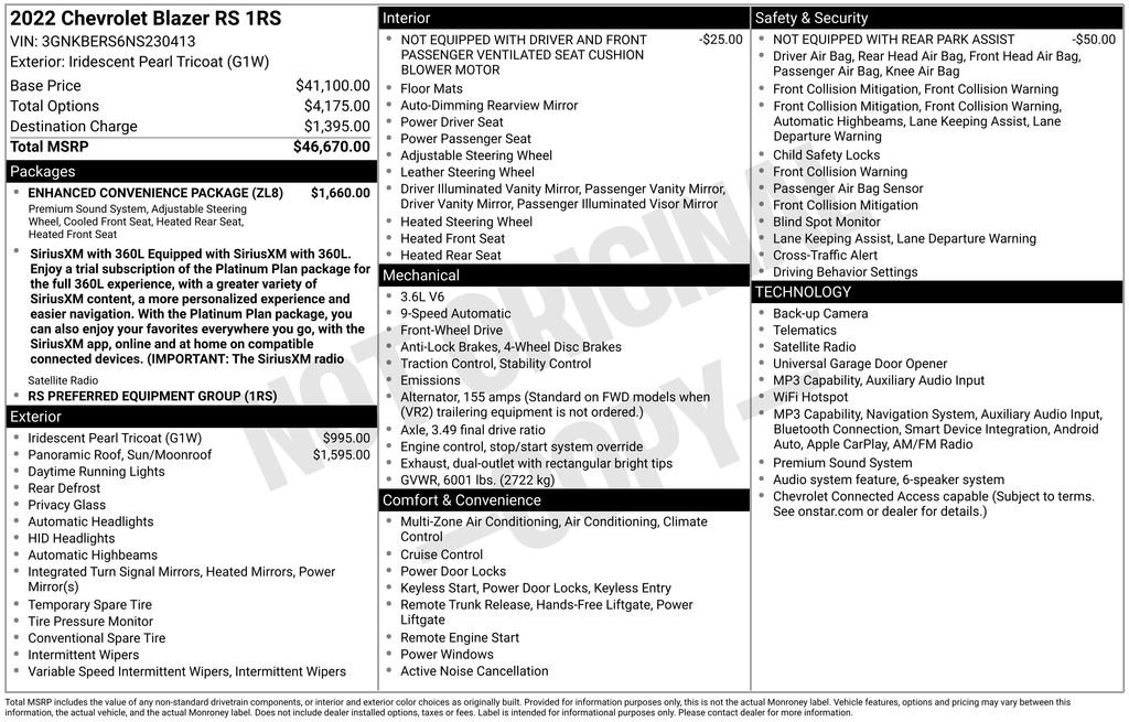 Used 2022 Beige Chevrolet RS image 31